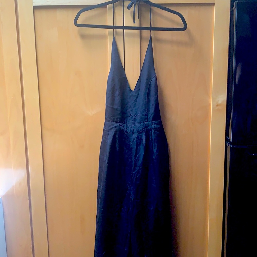 MinkPink take Care Halter Jumpsuit.